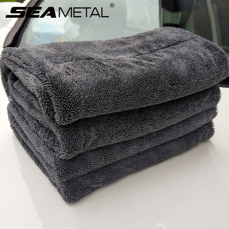 Microfiber Car Drying Towel Super Absorbent - Toalha de lavagem de carro 1200gsm,