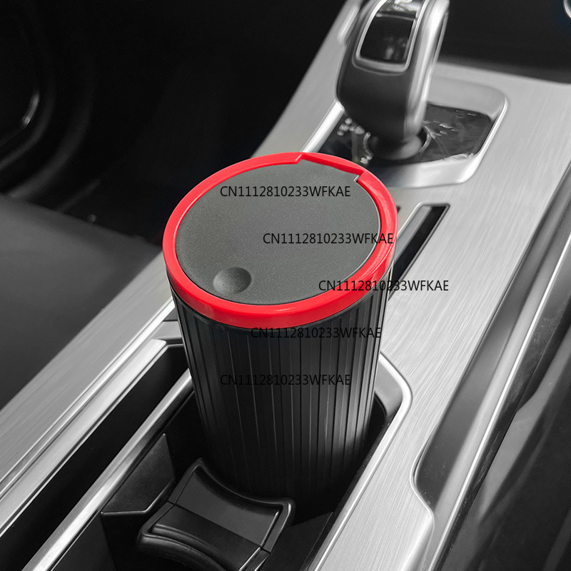 Waterproof Car Trash Can With Lid - Lixeira para carro, suprimentos de armazenamento