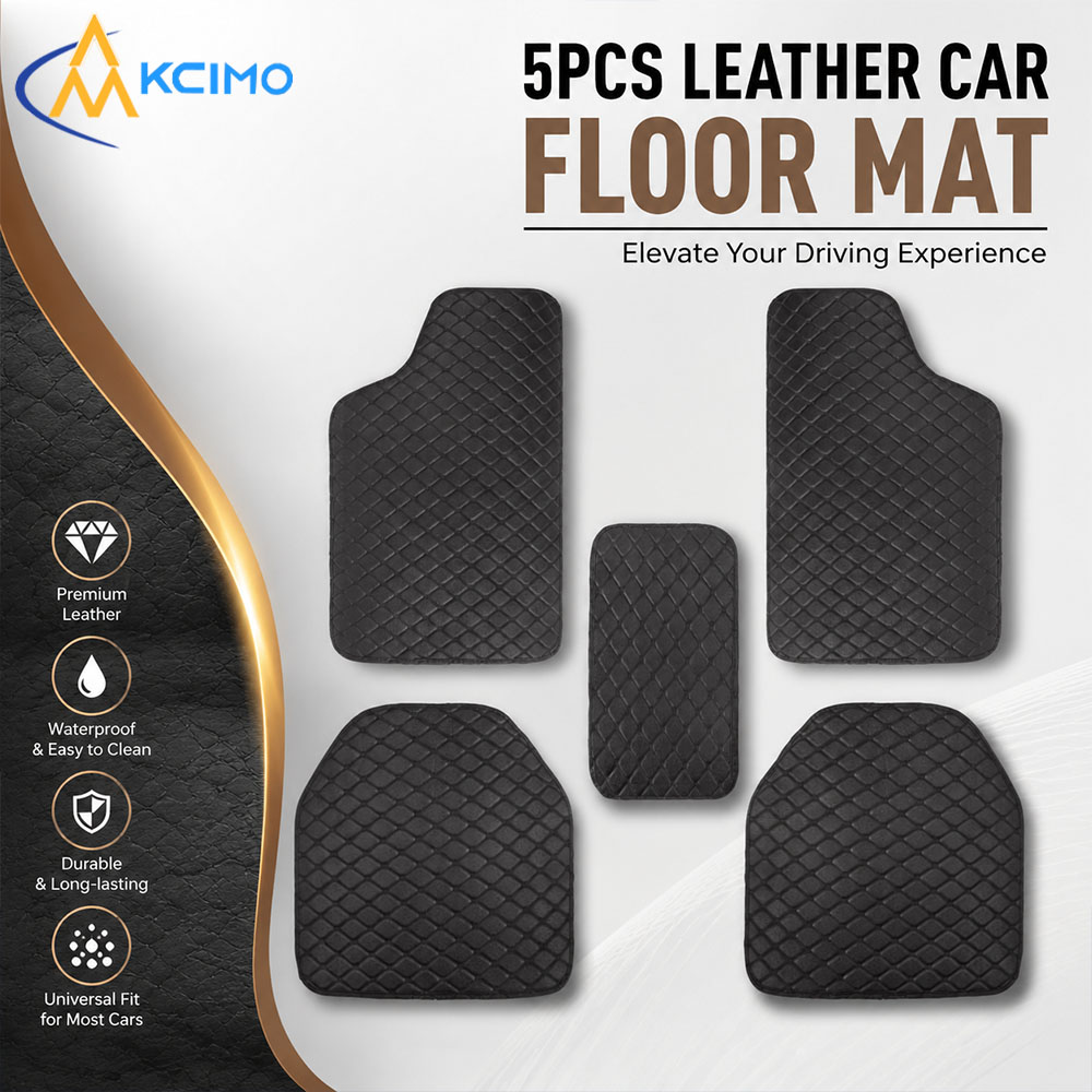 Car Floor Mats Universal Waterproof Leather - Tapetes de Carro Universais em Couro,