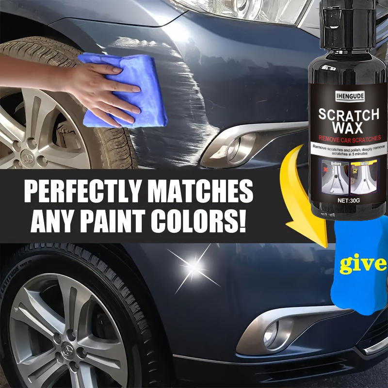 Car Scratch Repair Polishing Wax Paste - 1 unidade de pasta reparadora de