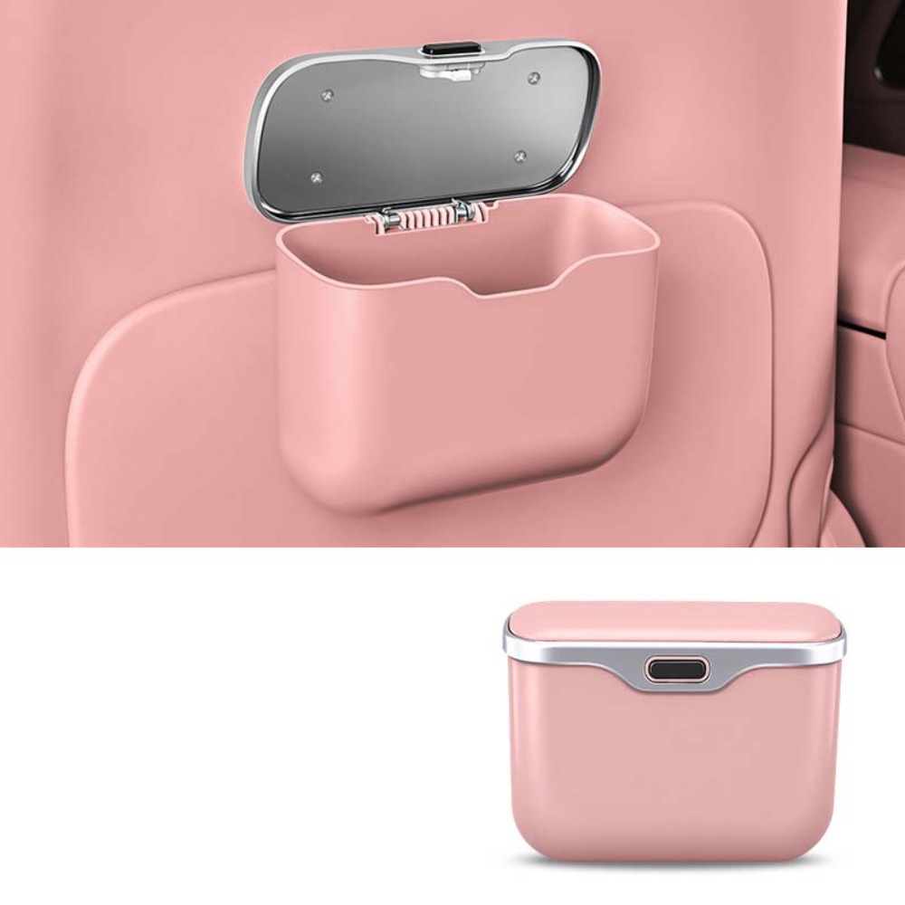 Waterproof Car Trash Can With Lid - Lixeira Multifuncional para Carro com Tampa