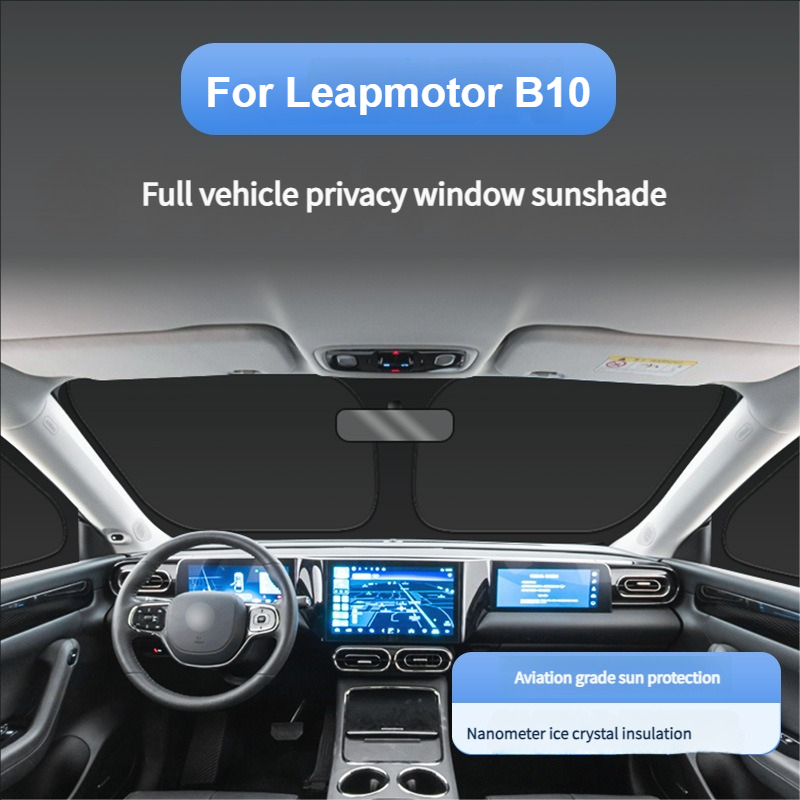 Car Sunshade Windshield Umbrella Foldable - Sombrinha Protetora Solar para Carro Leapmotor