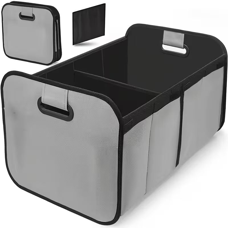 Car Trunk Organizer Foldable Storage Box - Caixa de Armazenamento Dobrável para Porta-Malas