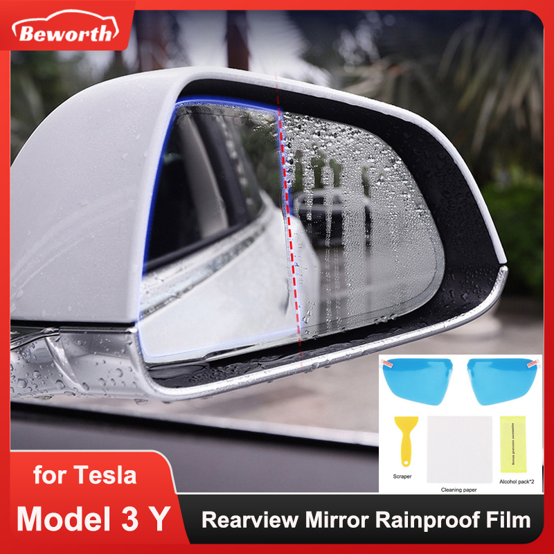 Anti Glare Car Rearview Mirror Film - Película à prova de chuva para
