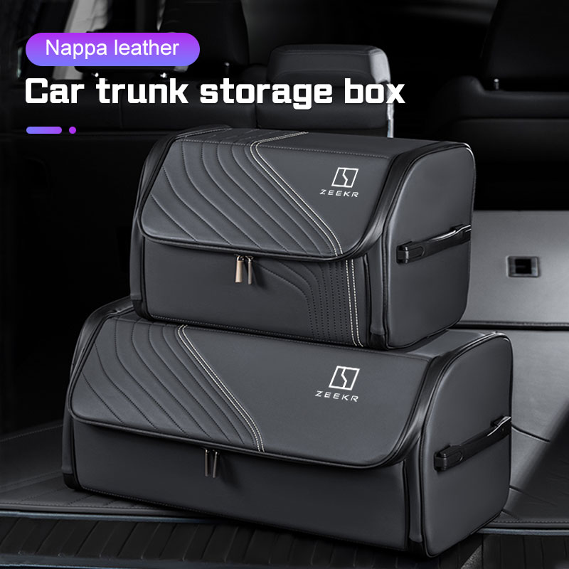 Caixa organizadora de porta-ma - Car Trunk Organizer Foldable Storage Box avaliação e preço