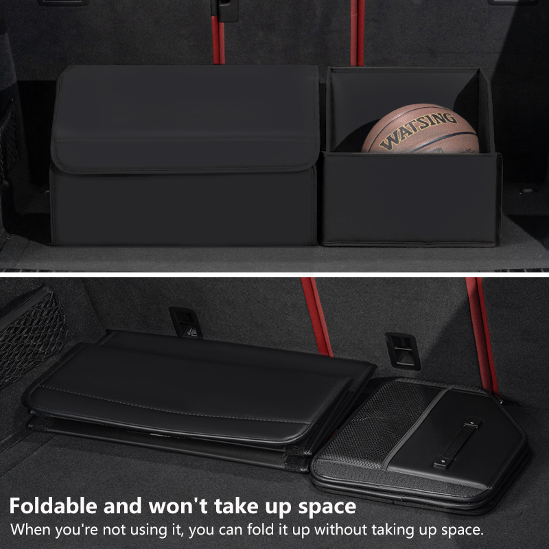 Para porsche cayenne macan pan - Car Trunk Organizer Foldable Storage Box avaliação e preço