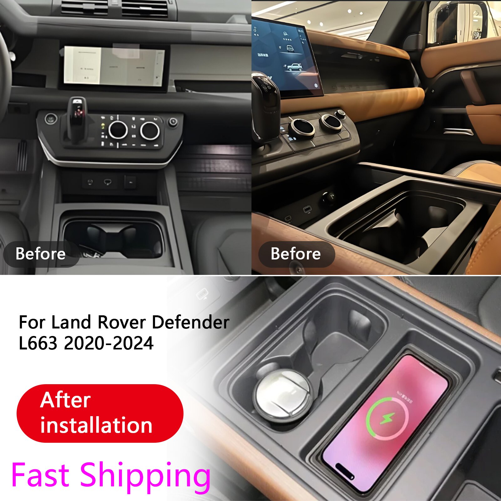Carregador sem fio para celula - Wireless Car Charger Mount Fast Charging avaliação e preço
