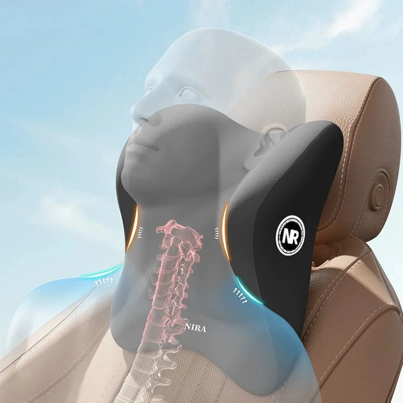Conjunto de encosto de cabeça  - Memory Foam Car Neck Pillow Lumbar Support avaliação e preço
