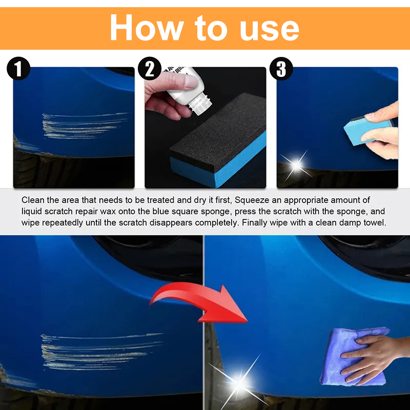 Removedor de arranhões de carr - Car Scratch Repair Polishing Wax Paste avaliação e preço