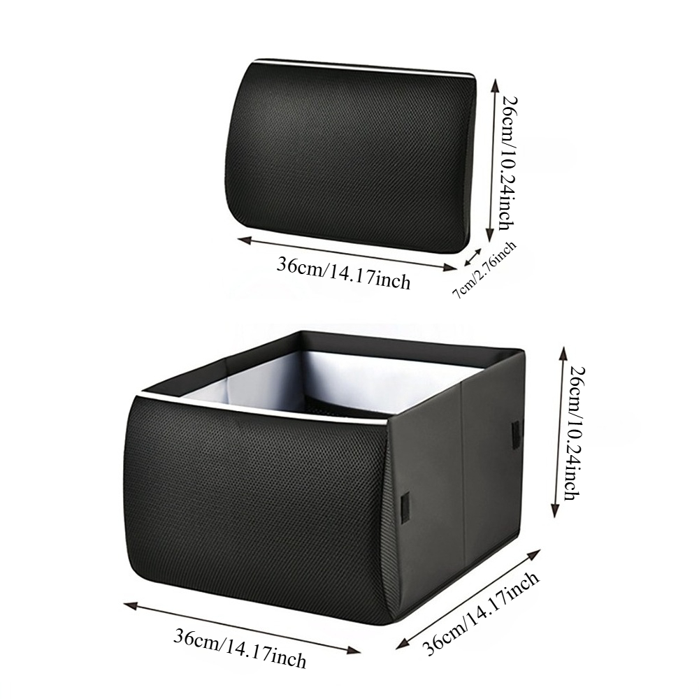 Caixa de Armazenamento Multifu - Car Trunk Organizer Foldable Storage Box avaliação e preço