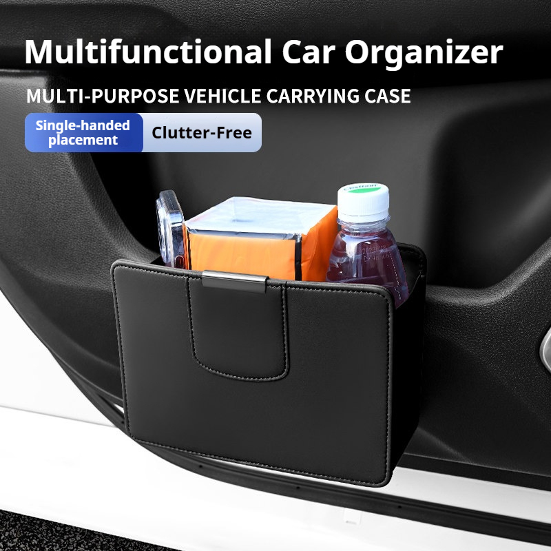 Lixeira de Carro Suspensa, Bol - Waterproof Car Trash Can With Lid avaliação e preço