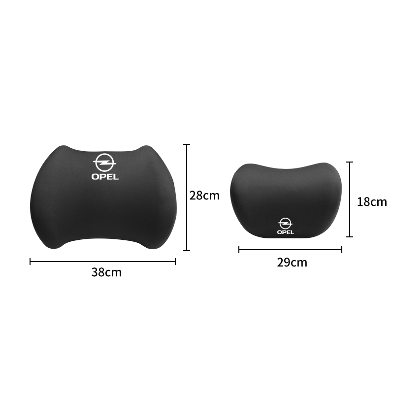 Travesseiro de pescoço para en - Memory Foam Car Neck Pillow Lumbar Support avaliação e preço