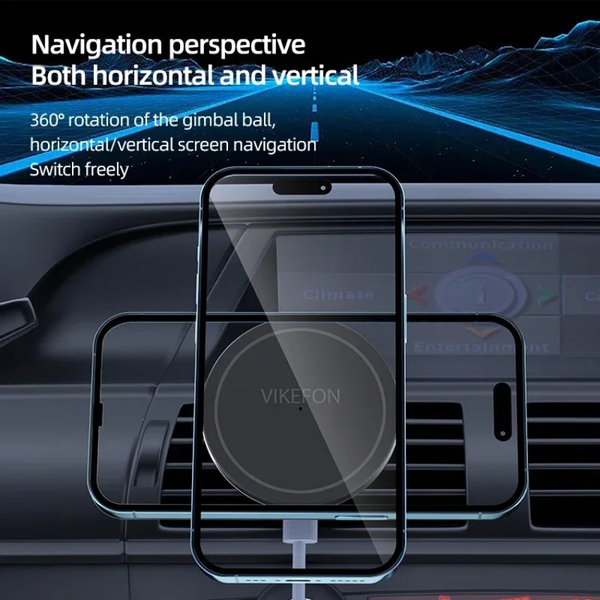 Carregador Sem Fio para Carro, - Magnetic Phone Holder For Car Vent avaliação e preço