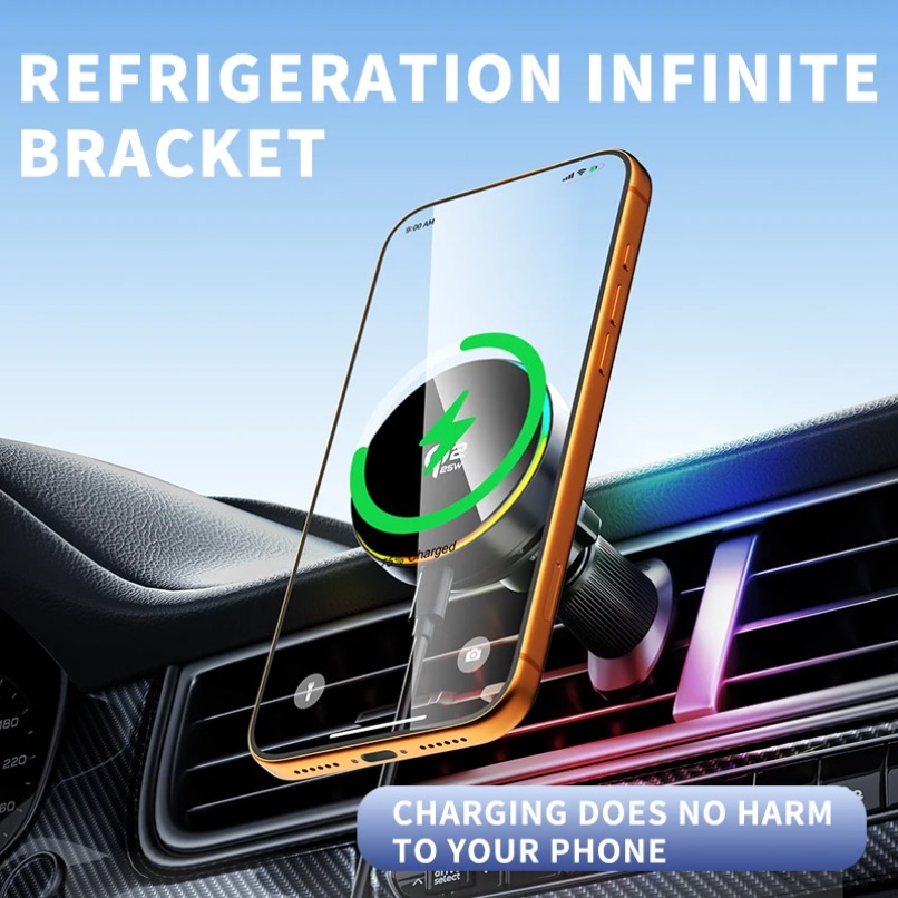 Carregador Magnético Sem Fio Q - Wireless Car Charger Mount Fast Charging avaliação e preço