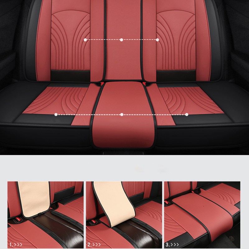 Capa de assento do carro para  - Leather Car Seat Covers Full Set Universal avaliação e preço