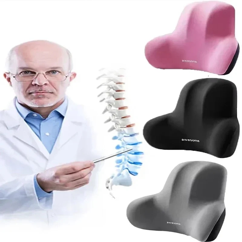 Conjunto de Apoio Lombar e de  - Memory Foam Car Neck Pillow Lumbar Support avaliação e preço