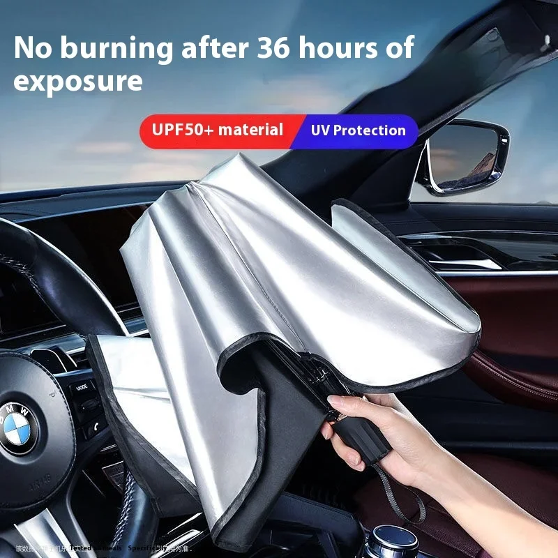 Sombrinha para Para-brisa de C - Car Sunshade Windshield Umbrella Foldable avaliação e preço