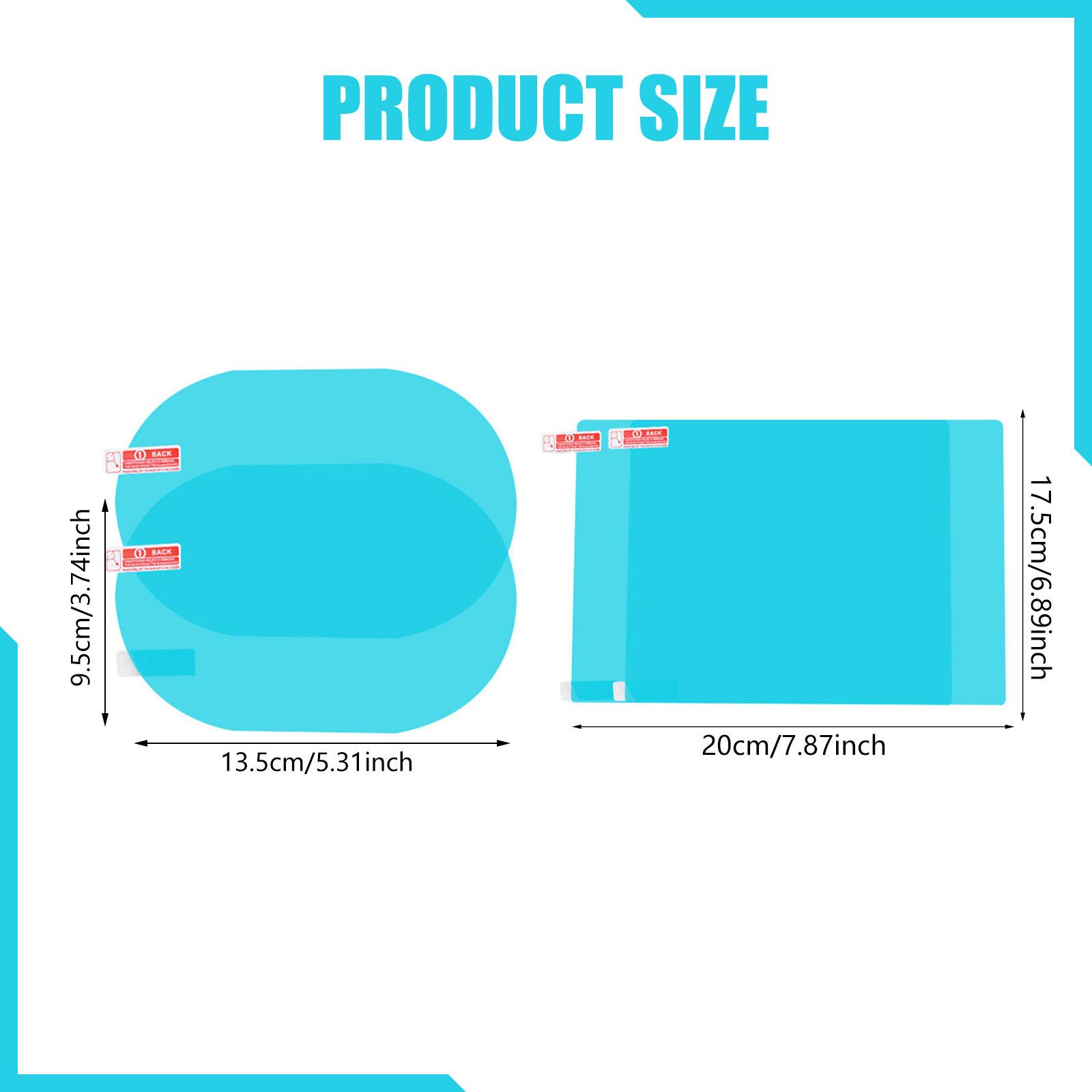 Película Protetora para Retrov - Anti Glare Car Rearview Mirror Film avaliação e preço