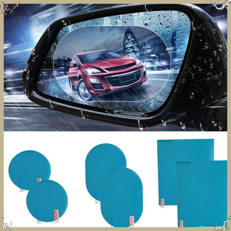 2 Peças Película Protetora par - Anti Glare Car Rearview Mirror Film avaliação e preço