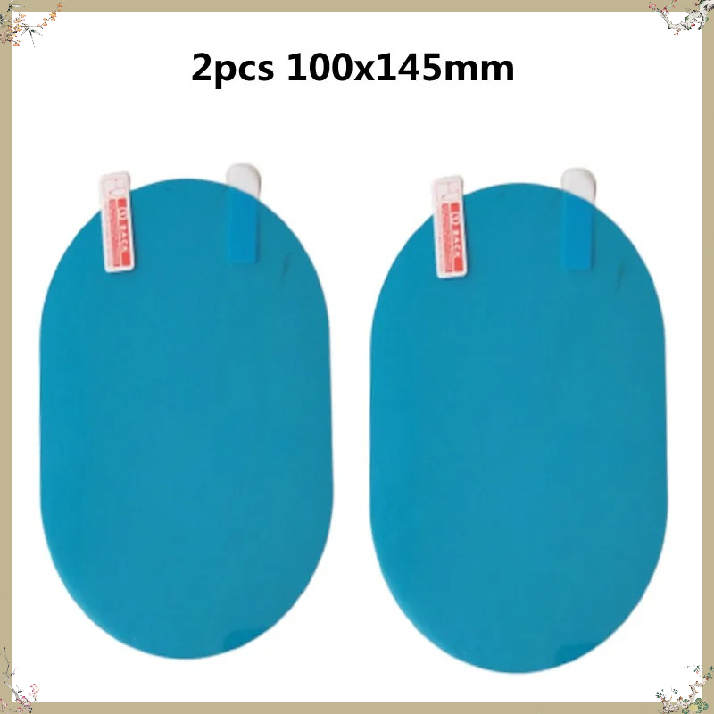 2 Peças Película Protetora par - Anti Glare Car Rearview Mirror Film avaliação e preço