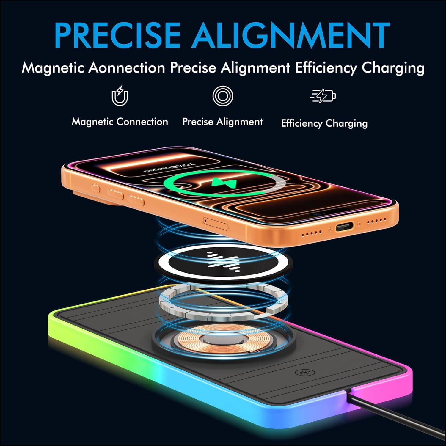 Carregador Magnético Sem Fio 1 - Wireless Car Charger Mount Fast Charging avaliação e preço