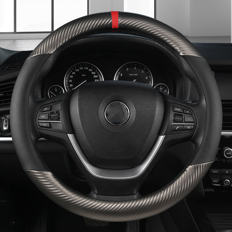 Moda universal capa de volante - Car Steering Wheel Cover Anti Slip Breathable avaliação e preço