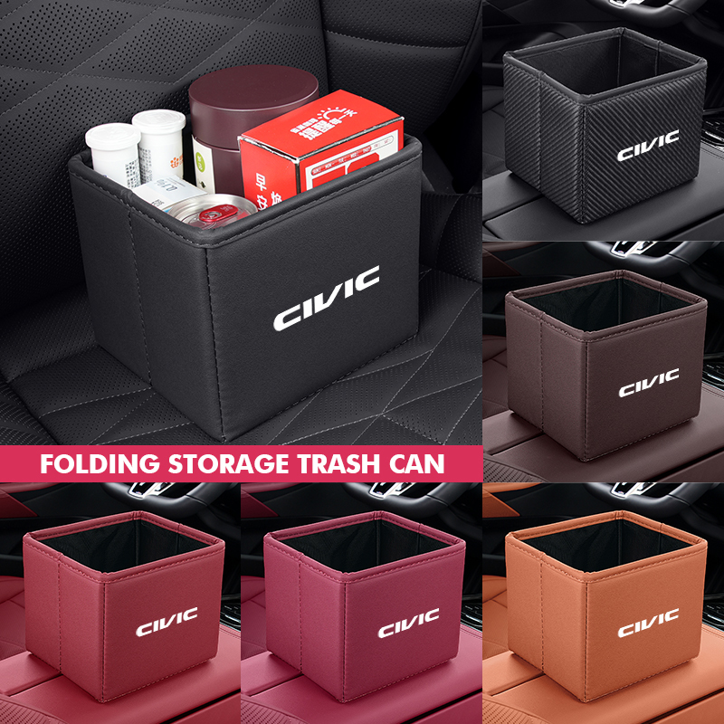 Lixeira dobrável para carro, s - Waterproof Car Trash Can With Lid avaliação e preço