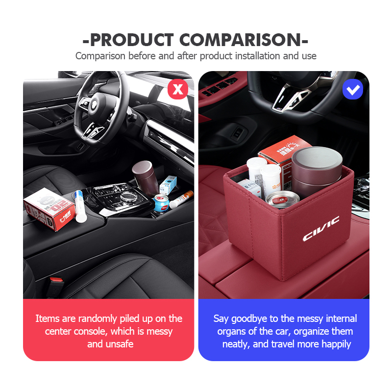 Lixeira dobrável para carro, s - Waterproof Car Trash Can With Lid avaliação e preço