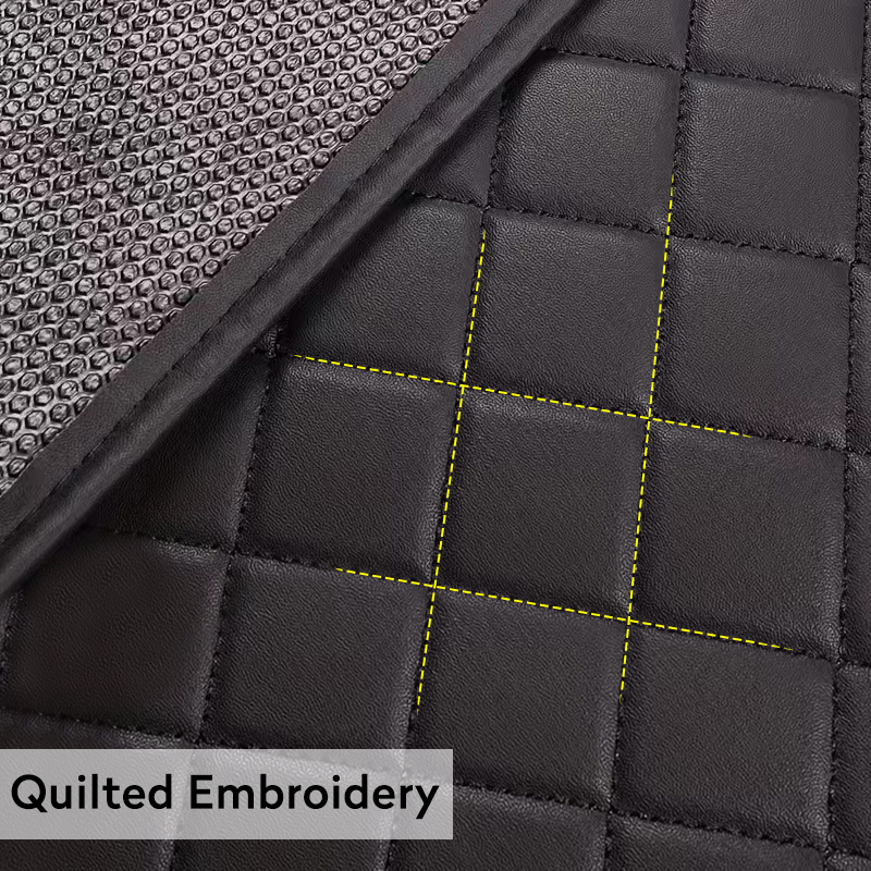4 pçs universal couro do plutô - Car Floor Mats Universal Waterproof Leather avaliação e preço