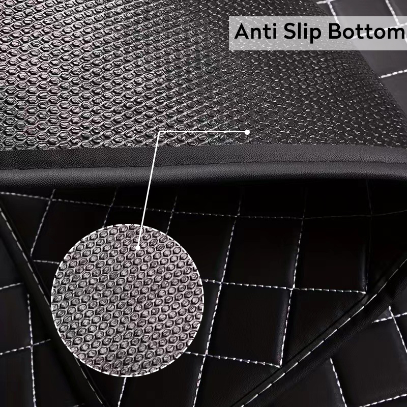 4 pçs universal couro do plutô - Car Floor Mats Universal Waterproof Leather avaliação e preço