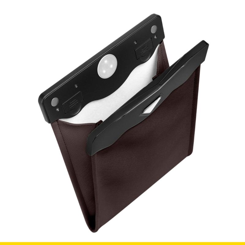 Recipiente universal da lata l - Waterproof Car Trash Can With Lid avaliação e preço