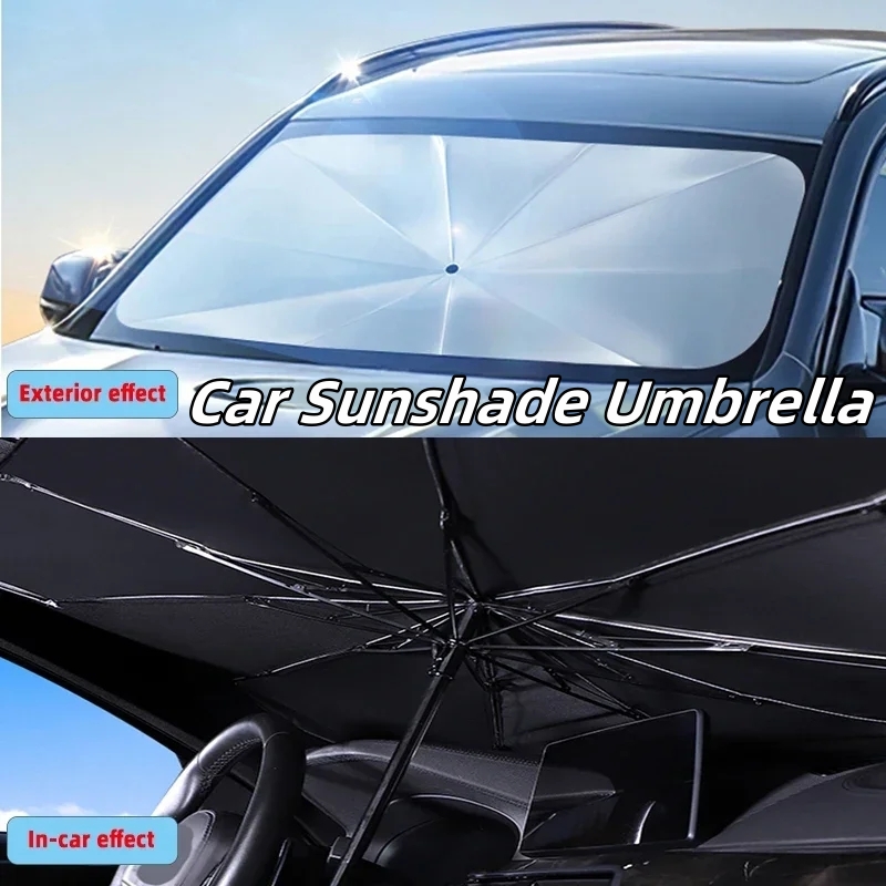 Pára-sol do carro pára-brisa g - Car Sunshade Windshield Umbrella Foldable avaliação e preço