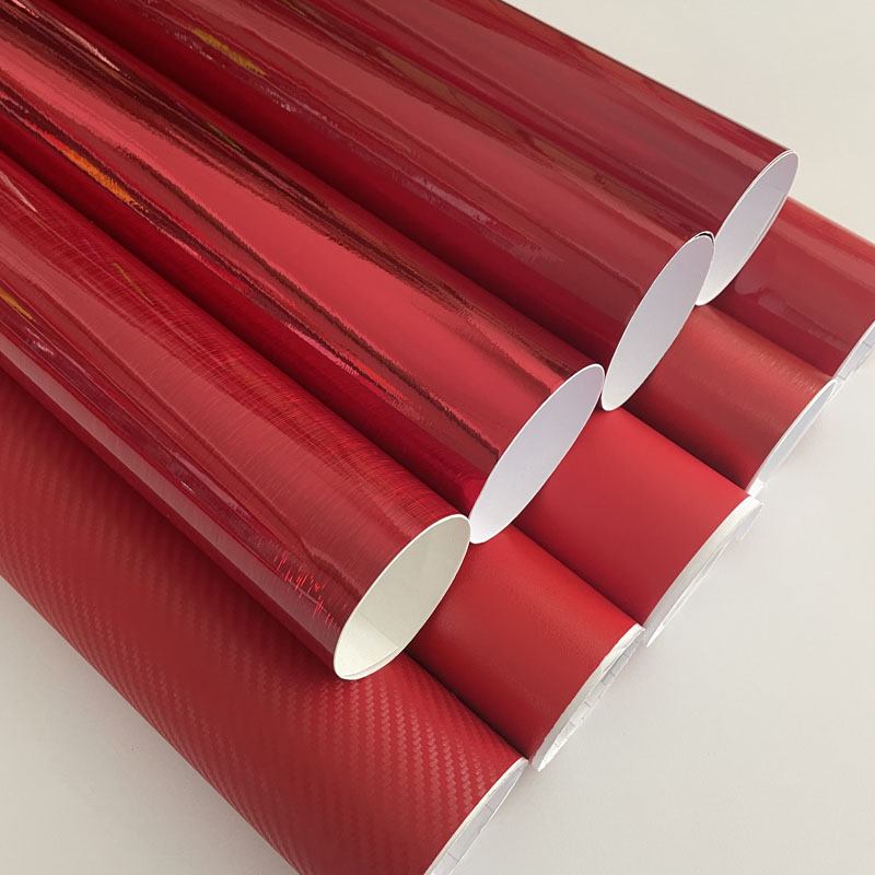 Vermelho forjado carbono fosco - Anti Glare Car Rearview Mirror Film avaliação e preço