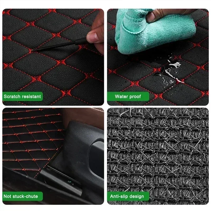 Tapetes para Carro 4PCS Univer - Car Floor Mats Universal Waterproof Leather avaliação e preço