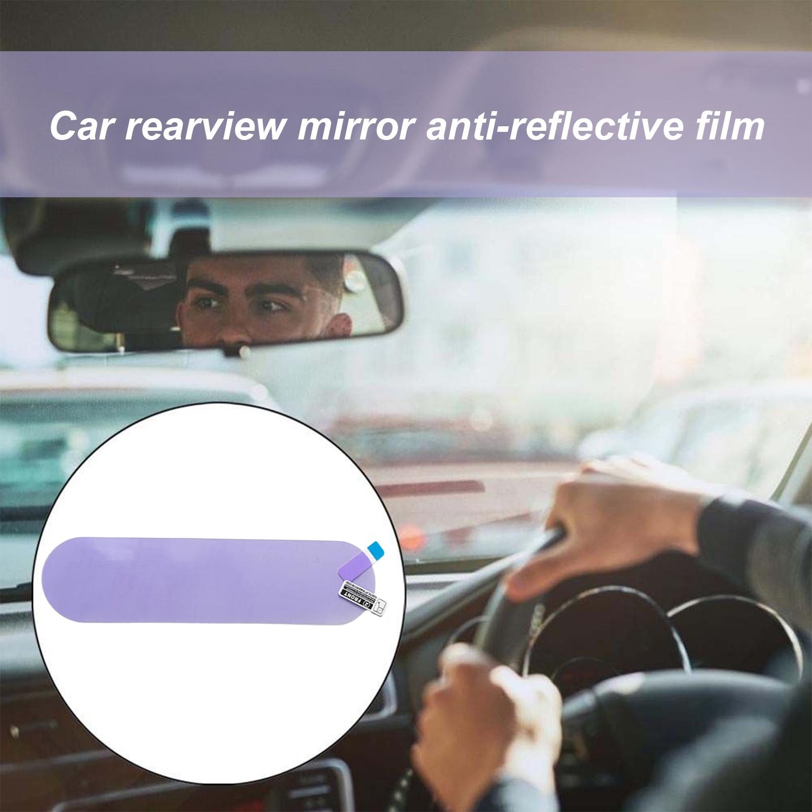Película antirreflexo para esp - Anti Glare Car Rearview Mirror Film avaliação e preço