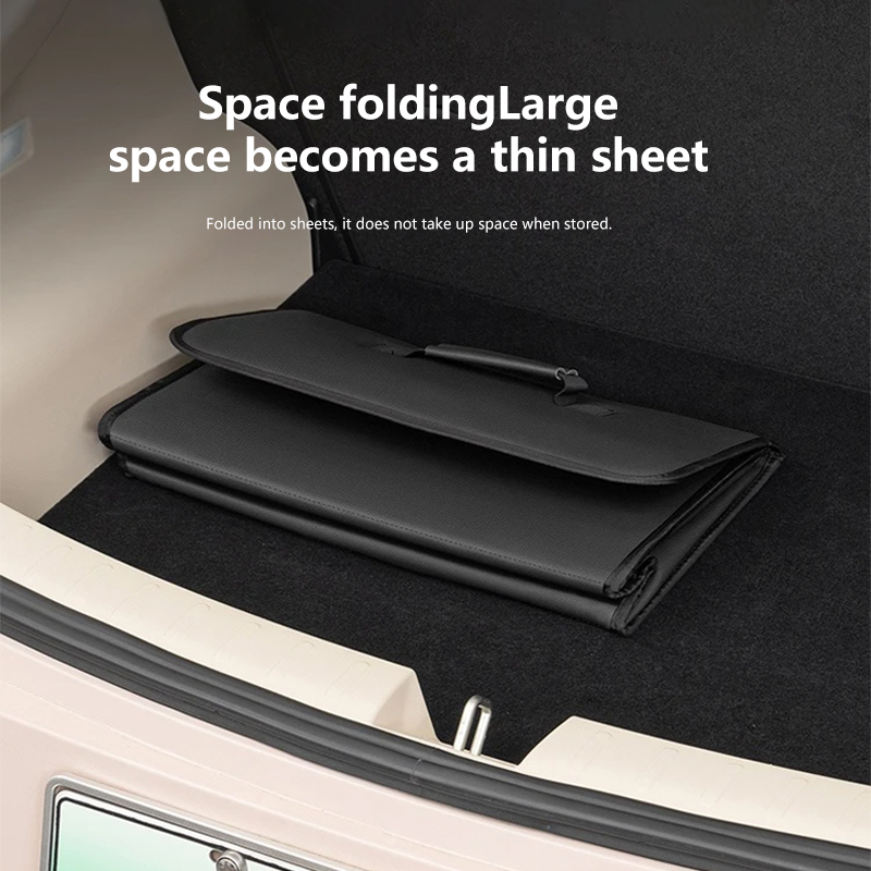 Caixa organizadora de porta-ma - Car Trunk Organizer Foldable Storage Box avaliação e preço