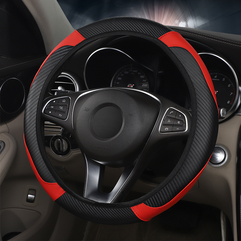 Capa de volante do carro respi - Car Steering Wheel Cover Anti Slip Breathable avaliação e preço