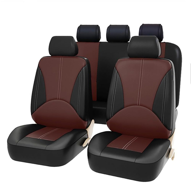 Capas de Assento de Carro em C - Leather Car Seat Covers Full Set Universal avaliação e preço