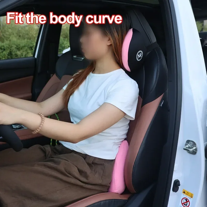 Acessórios para Conforto ao Di - Memory Foam Car Neck Pillow Lumbar Support avaliação e preço